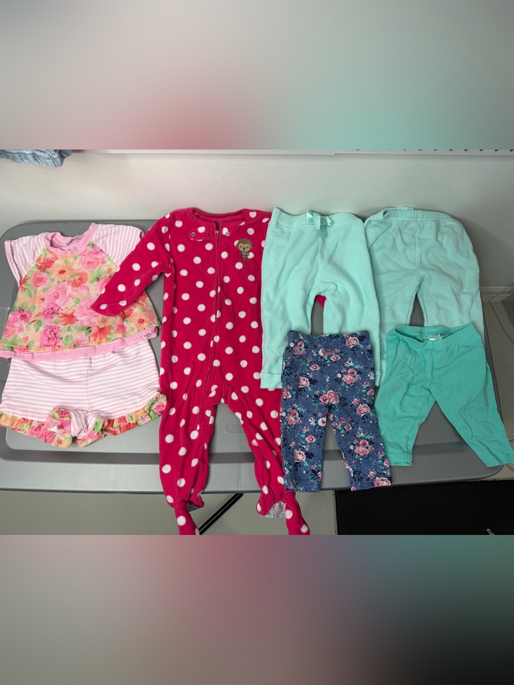 Baby girl bundle size 12M